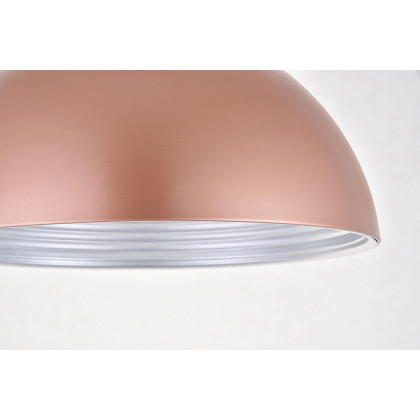 Elegant Circa 1-Light Pendant - Honey Gold, L 15.5" (LDPD2042HG)