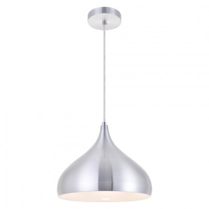 Elegant Circa 1-Light Pendant - Burnished Nickel, L 12.5" (LDPD2046BN)