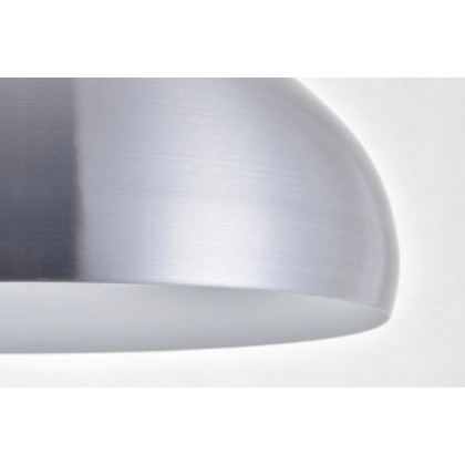 Elegant Circa 1-Light Pendant - Burnished Nickel, L 12.5" (LDPD2046BN)