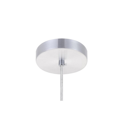 Elegant Circa 1-Light Pendant - Burnished Nickel, L 12.5" (LDPD2046BN)