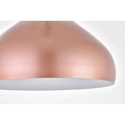 Elegant Circa 1-Light Pendant - Honey Gold, L 12.5" (LDPD2046HG)