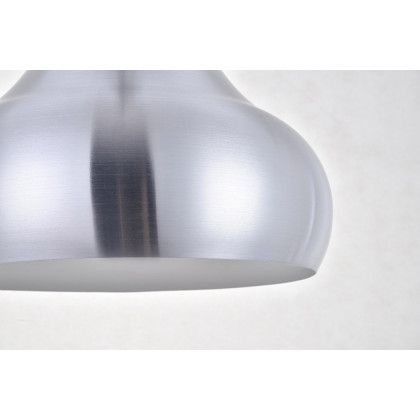 Elegant Circa 1-Light Pendant - Burnished Nickel, L 11.5" (LDPD2047BN)