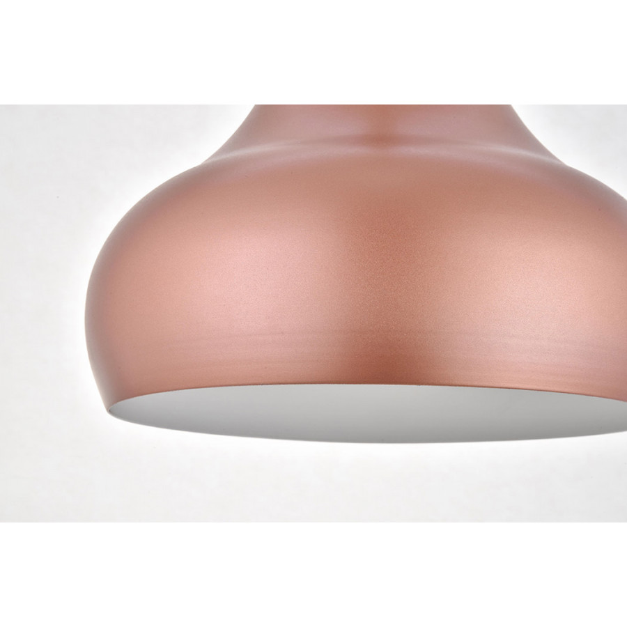 Elegant Circa 1-Light Pendant - Honey Gold, L 11.5" (LDPD2047HG)