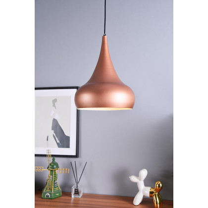 Elegant Circa 1-Light Pendant - Honey Gold, L 11.5" (LDPD2047HG)