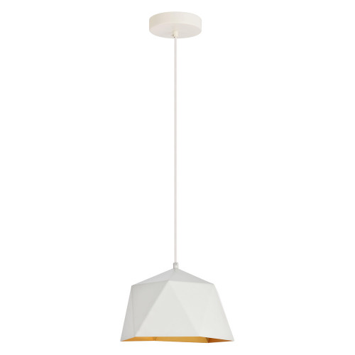 Elegant Pendant Light - White, L 10.2" (LDPD2078)