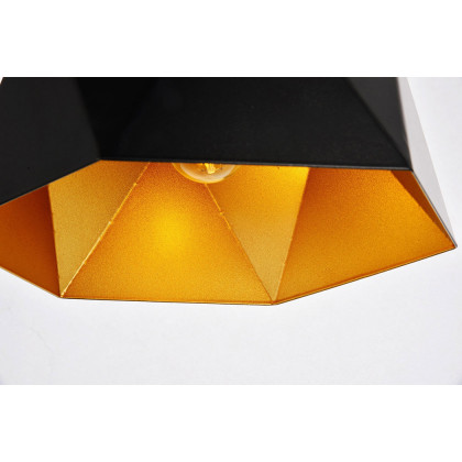Elegant Pendant Light - Black, L 10.2" (LDPD2079)