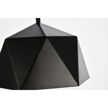 Elegant Pendant Light - Black, L 10.2" (LDPD2079)