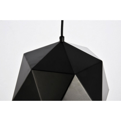 Elegant Pendant Light - Black, L 10.2" (LDPD2079)