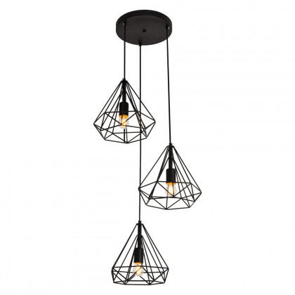 Elegant Pendant Light - Black, L 18.1" (LDPD2091)