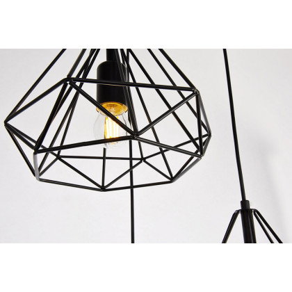 Elegant Pendant Light - Black, L 18.1" (LDPD2091)