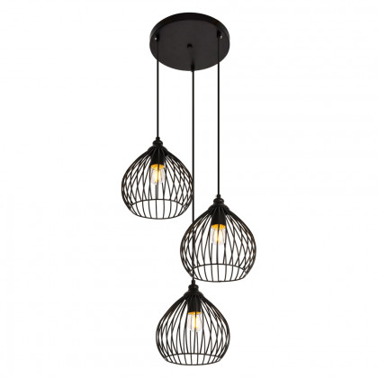 Elegant Pendant Light - Black, L 16.0" (LDPD2095)