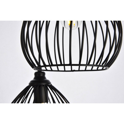 Elegant Pendant Light - Black, L 16.0" (LDPD2095)