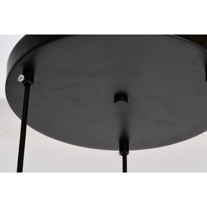 Elegant Pendant Light - Black, L 16.0" (LDPD2095)