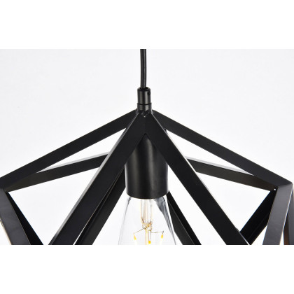 Elegant Pendant Light - Black, L 13" (LDPD2110)