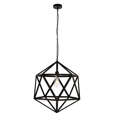 Elegant Pendant Light - Black, L 19.7" (LDPD2111)