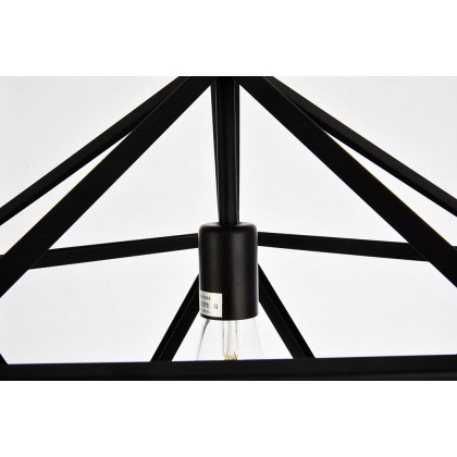 Elegant Pendant Light - Black, L 19.7" (LDPD2111)
