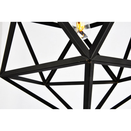 Elegant Pendant Light - Black, L 19.7" (LDPD2111)