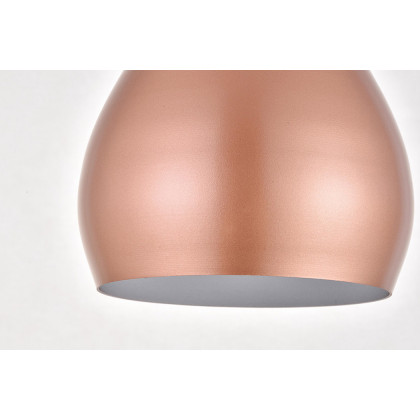 Elegant Nora 1 Light Plug-In Pendant - Honey Gold (LDPG2001HG)