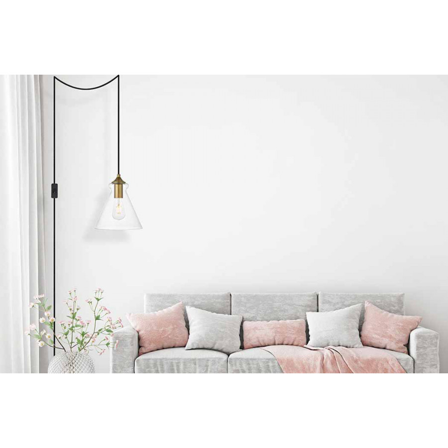 Elegant - Destry 1 Light Plug-In Pendant (PNT-LDPG2244)