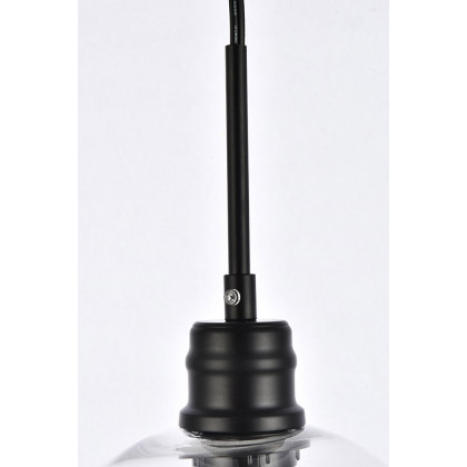 Elegant Emett 1 Light Plug - Black (LDPG6204BK)