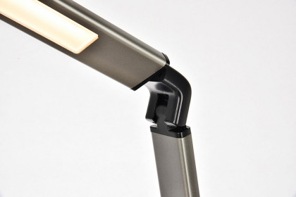 Elegant™ LEDDS001 LED Table Lamp - Metallic Gray