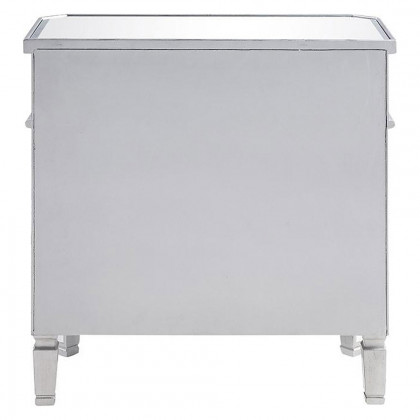 Elegant 32" Mirrored Cabinet - Silver (MF6-1002SC)