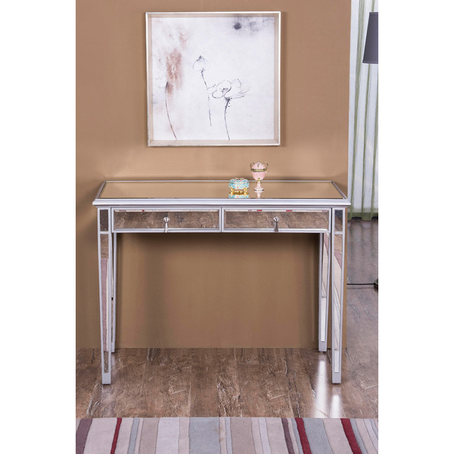 Elegant Vanity Table - Silver (MF6-1006S)