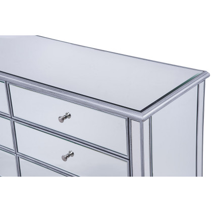 Elegant 6 Drawers Cabinet - Silver (MF6-1036S)