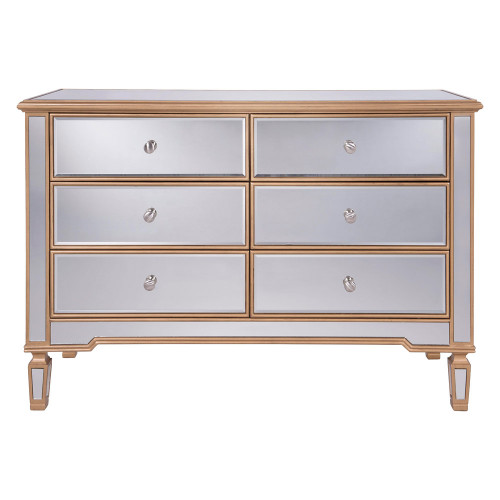 Elegant - 6 Drawer Dresser (MF6-1117G)