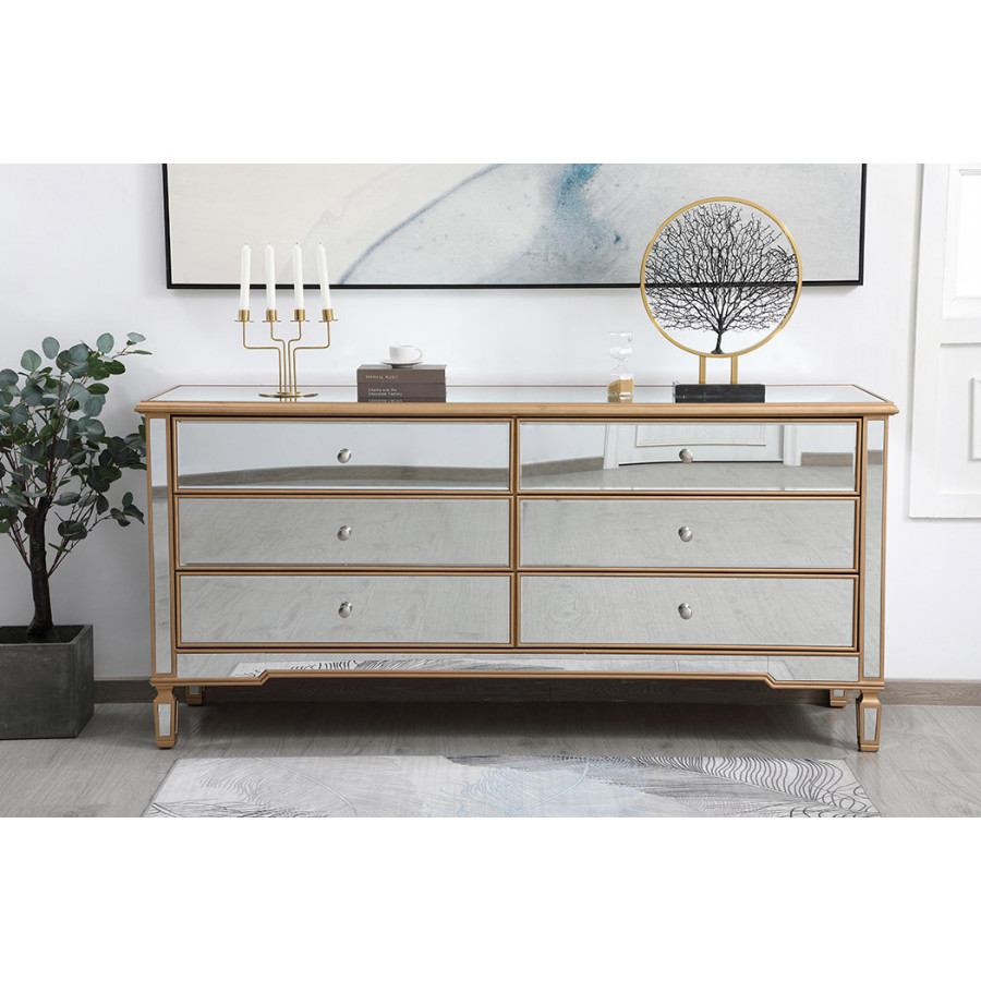 Elegant Chest - Gold (MF63672G)