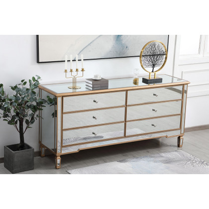 Elegant Chest - Gold (MF63672G)