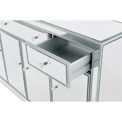 Elegant - Buffet Cabinet 3 Drawers 4 Doors (MF72001)
