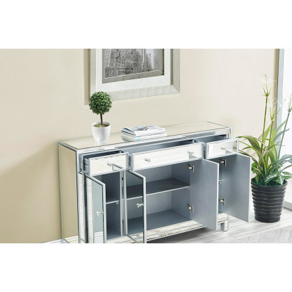 Elegant - Buffet Cabinet 3 Drawers 4 Doors (MF72001)