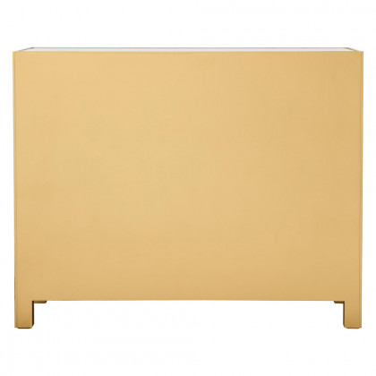 Elegant 3 Drawers 40" Chest - Gold (MF72019G)