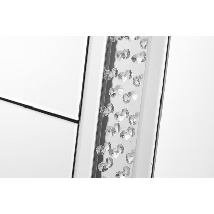 Elegant - 29" Crystal Five Drawers Chest (MF91005)