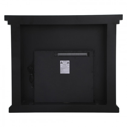 Elegant 47.5" Crystal Mirrored Mantle with Crystal Insert Fireplace - Clear (MF9902-F1)