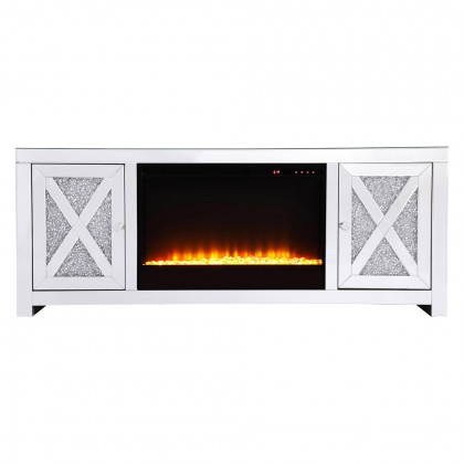 Elegant - Crystal Mirrored TV Stand (PNT-MF9903)