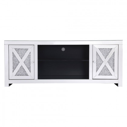 Elegant - Crystal Mirrored TV Stand (PNT-MF9903)