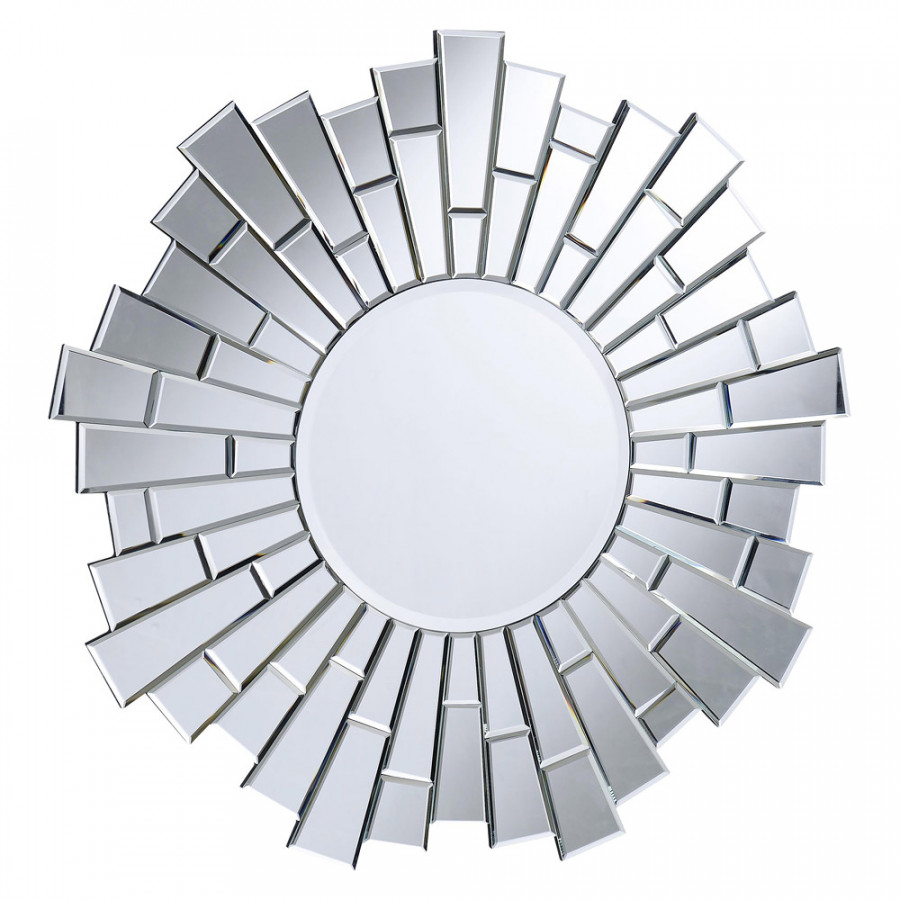 Elegant Wall Mirror - Clear, L 24" (MR-3030)