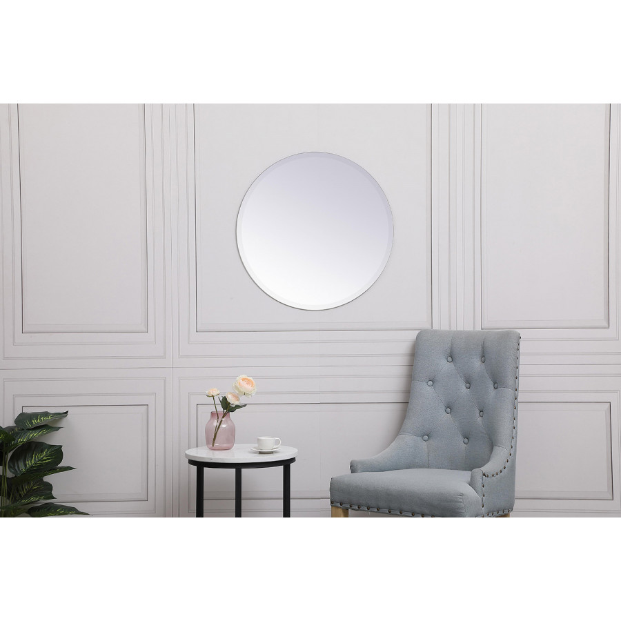 Elegant Wall Mirror - Clear, L 24" (MR401924)