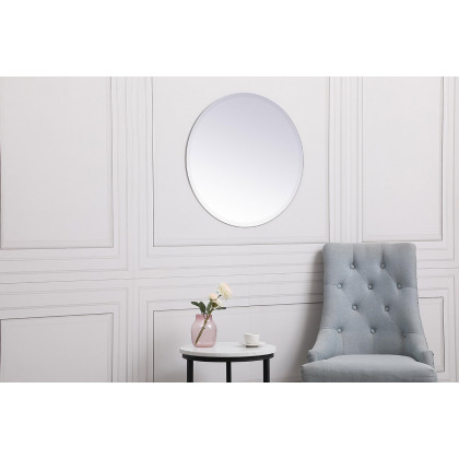 Elegant Wall Mirror - Clear, L 24" (MR401924)