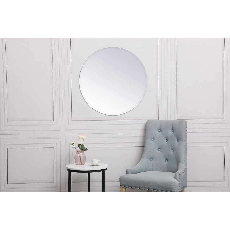 Elegant Wall Mirror - Clear, L 28" (MR401928)