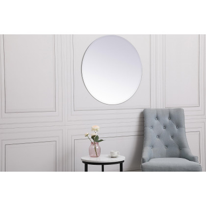Elegant Wall Mirror - Clear, L 28" (MR401928)