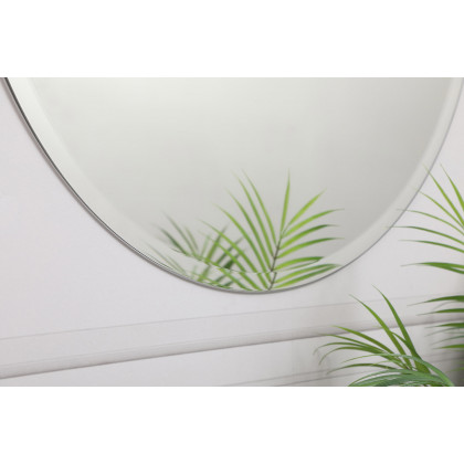 Elegant Wall Mirror - Clear, L 28" (MR401928)