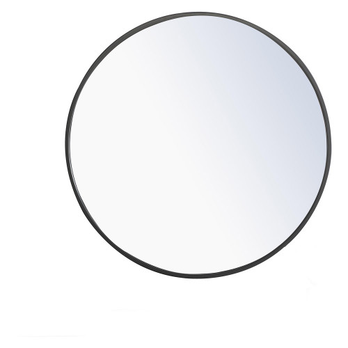 Elegant Wall Mirror - Black, L 24" (MR4031BK)