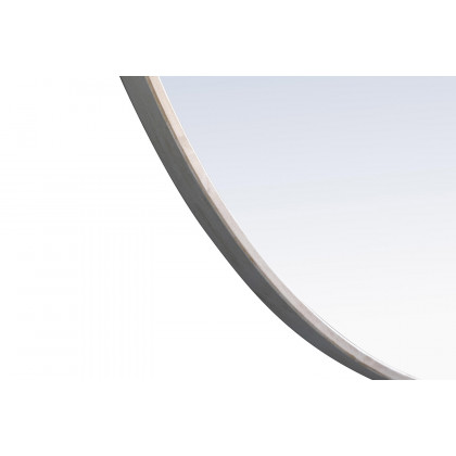 Elegant Wall Mirror - Silver, L 24" (MR4033S)