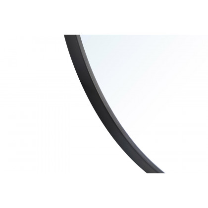 Elegant Wall Mirror - Black, L 28" (MR4034BK)