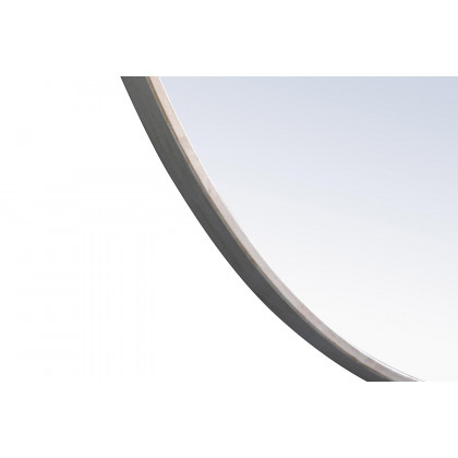 Elegant Wall Mirror - Silver, L 28" (MR4036S)