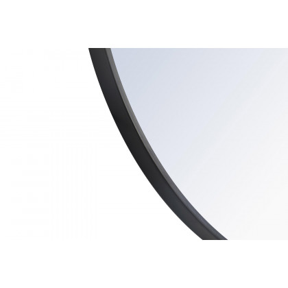 Elegant Wall Mirror - Black, L 32" (MR4037BK)