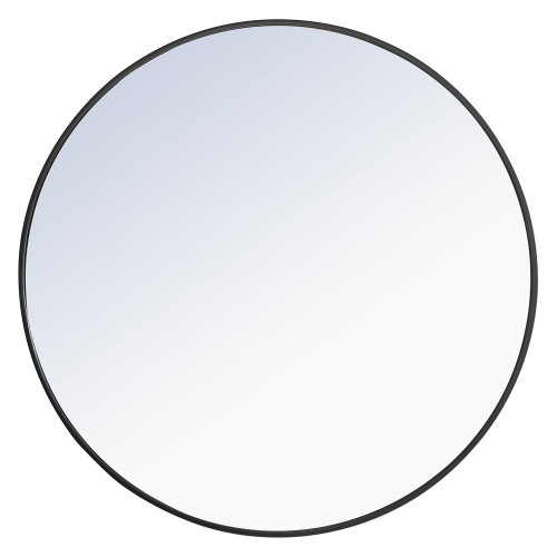 Elegant Wall Mirror - Black, L 36" (MR4041BK)
